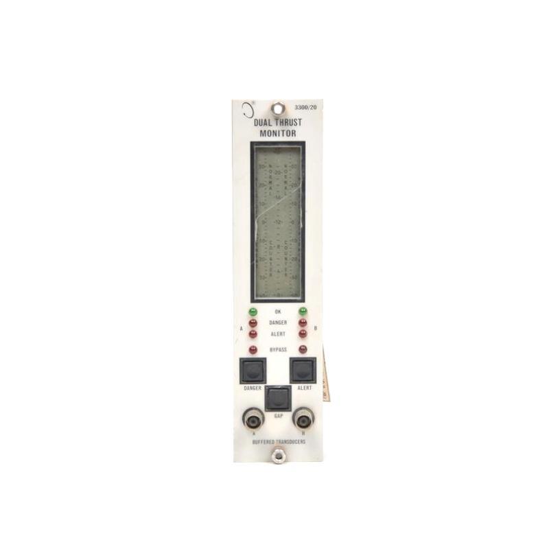 Bently Nevada 3300/20-12-01-00-00-00 Dual Thrust Position Monitor