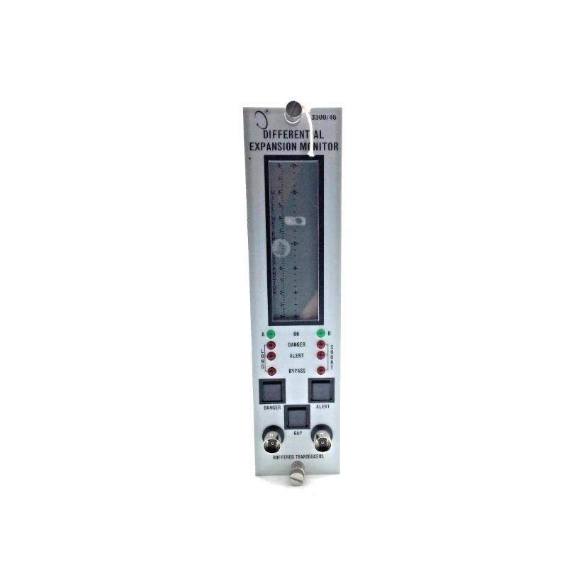 Bently Nevada 3300/46-08-03-01-00 Differential Expansion Monitor