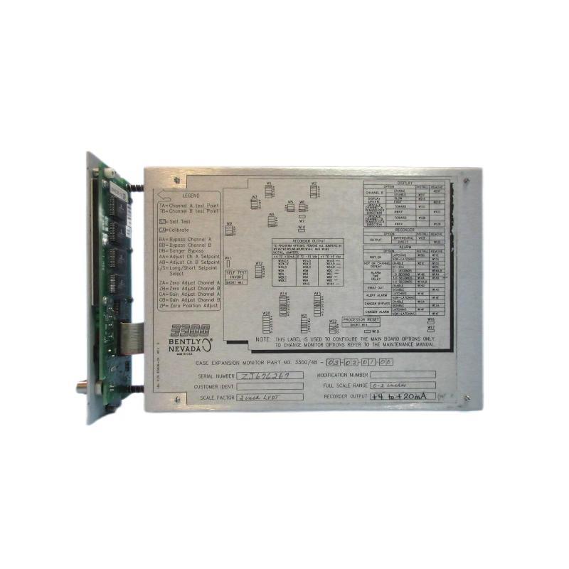 Bently Nevada 3300/48-03-02-01-00 Case Expansion Monitor