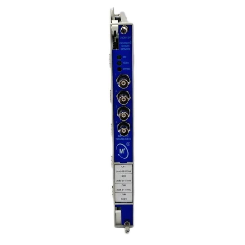 Bently Nevada 3500/42M-09-00 176449-02 + 140471-01 Seismic Monitoring I/O Module