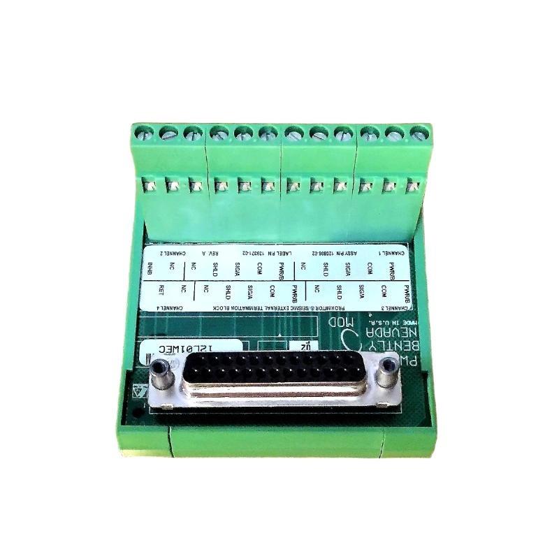 Bently Nevada 3500/42M 125808-02 Proximitor Seismic External Block Terminal