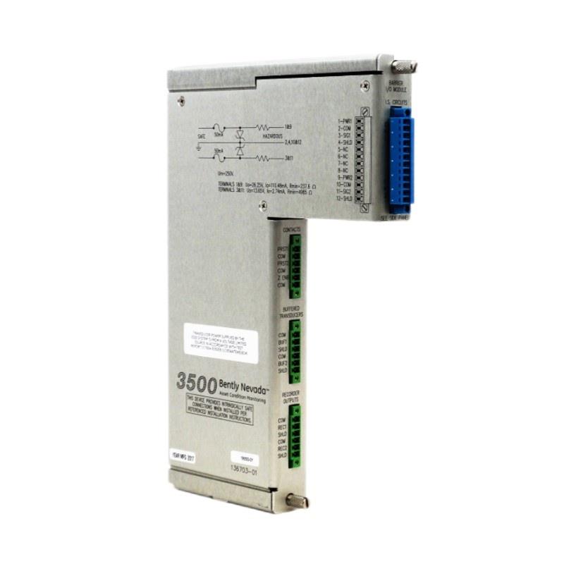 Bently Nevada 3500/61 163179-02+136711-02 Temperature Module