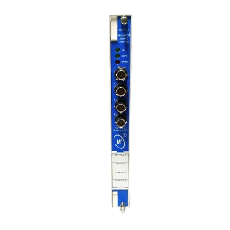 Bently Nevada 3500/42-09-01 176449-02+140471-01 Proximitor Seismic Monitor