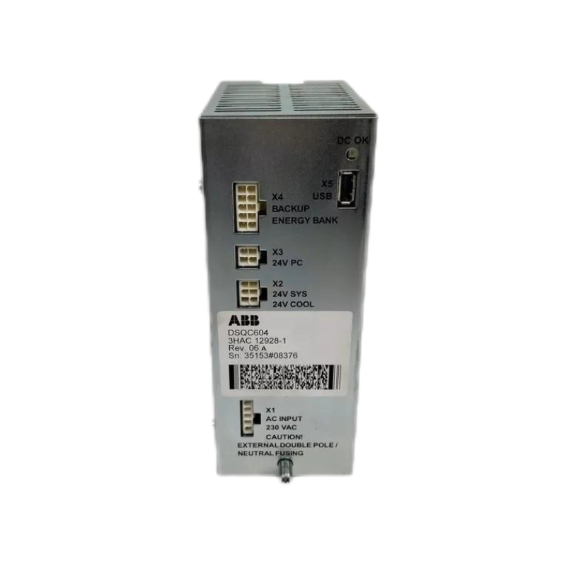 ABB DSQC 604 3HAC12928-1 Robot Power Supply