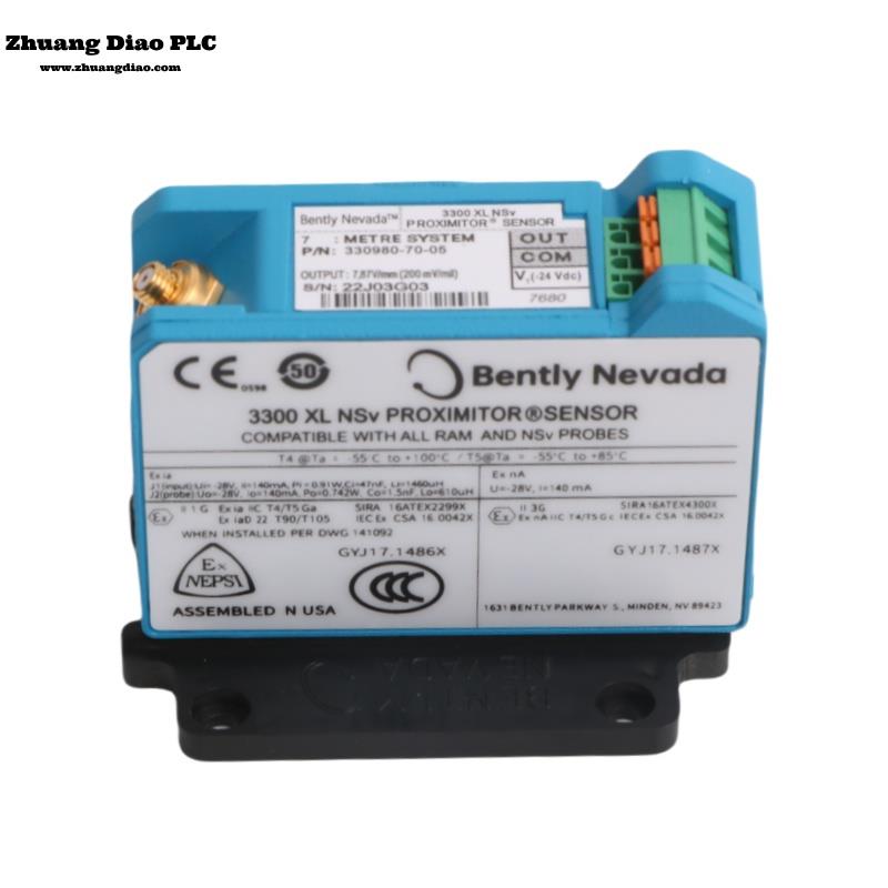 Bently nevada 3300 XL NSV Proximity Sensor 330980-70-05