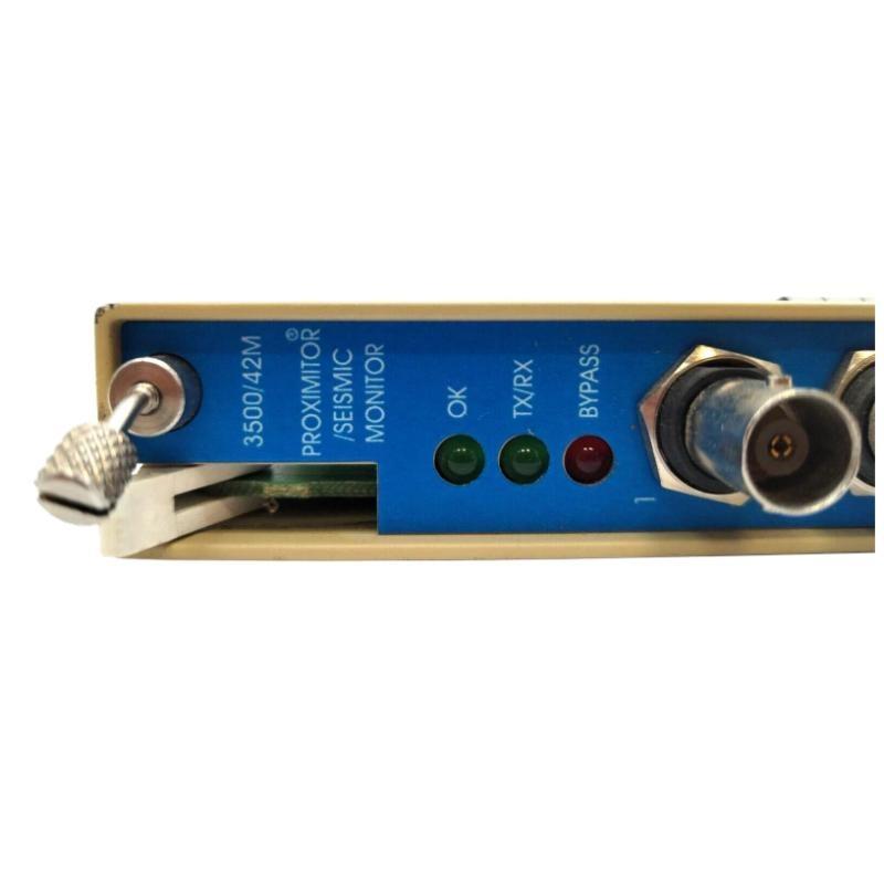 Bently Nevada 3500/42 140734-02 + 140471-01 Proximitor Seismic Monitor