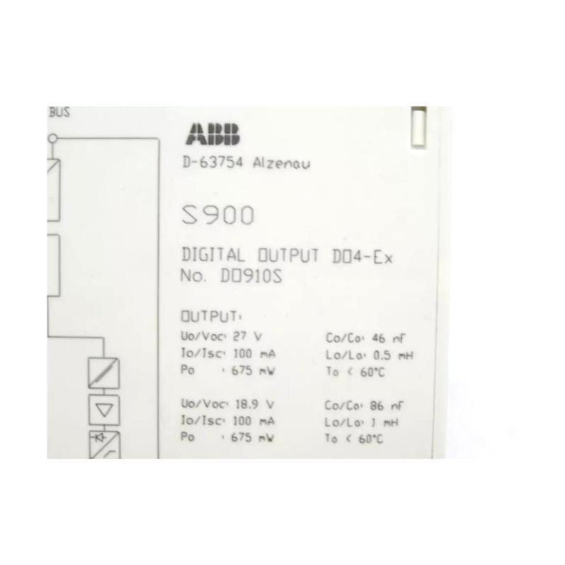 ABB DO910S 3KDE175321L9100 Digital Output Module