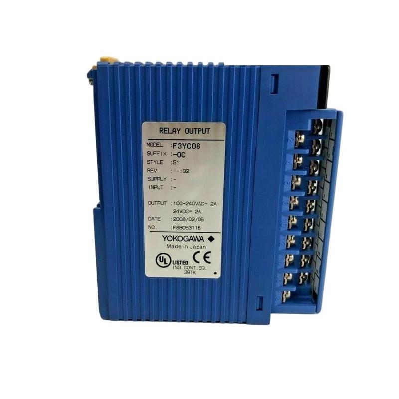 Yokogawa F3YC08-0C Relay Output Module
