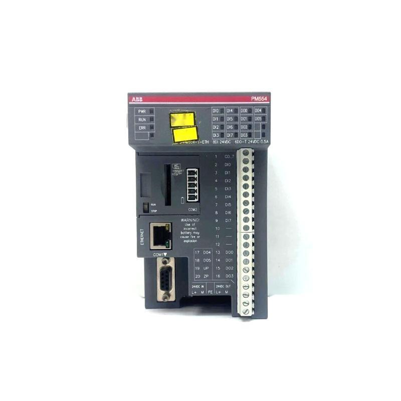 ABB PM554-T-ETH 1TNE968900R0110 AC500 Processor Module