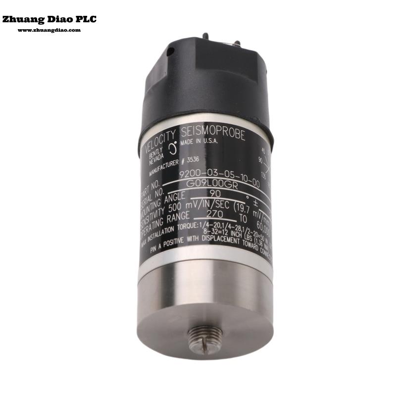9200-02-05-10-00 Bently Nevada Two-wire velocity seismoprobe transducer